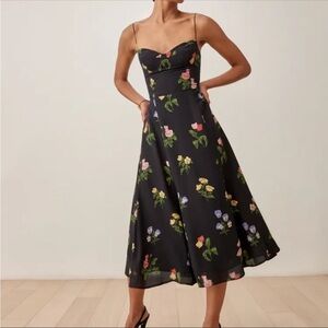 Reformation Floral Evangelista Dress